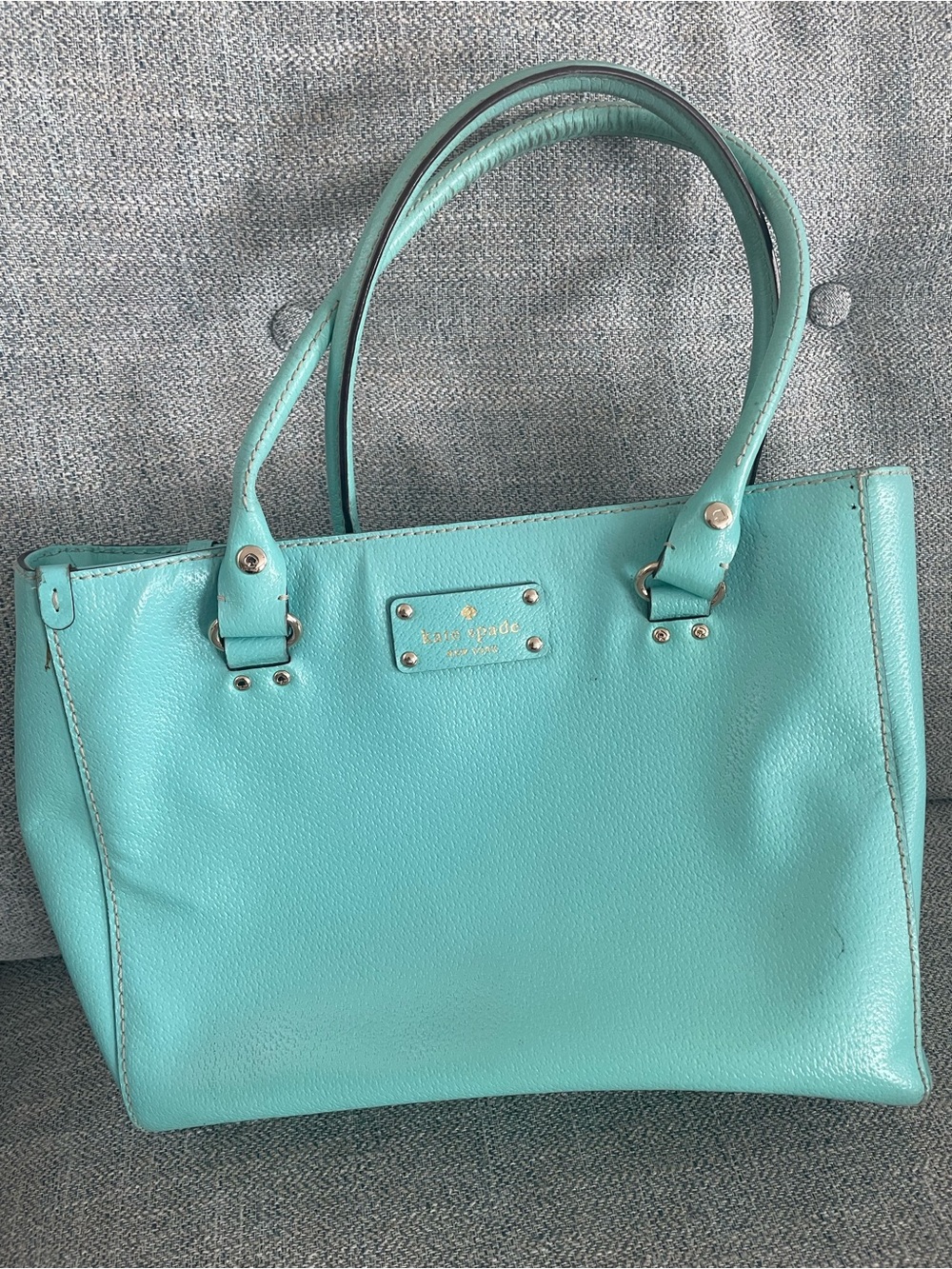 Kate Spade Teal Leather Shoulder bag